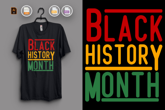 Black History Month T-shirt Design Vol12: A Creative Asset