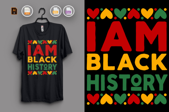 Black History Month T-shirt Design Vol17: A Designer's Asset