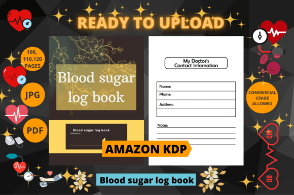 Blood Sugar Log Book: Streamlining Health & Design