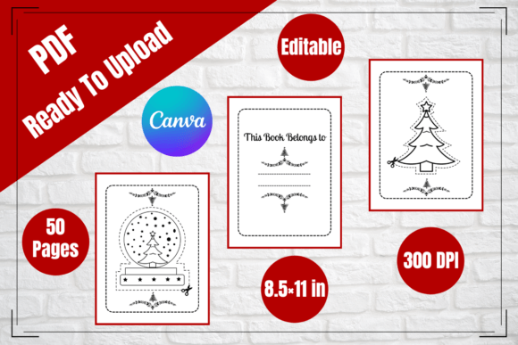 Christmas Scissor Skills: Designing Engaging KDP Interiors