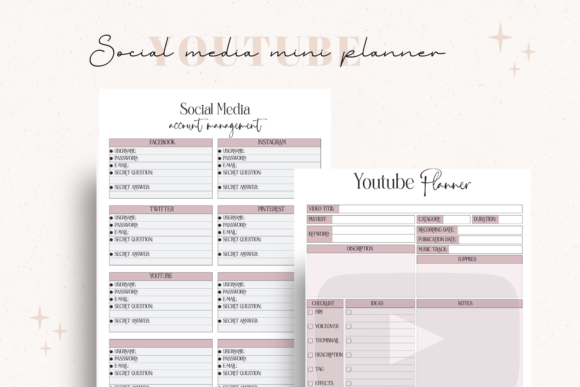 Elevate Your Brand with a Professional Social Media Planner