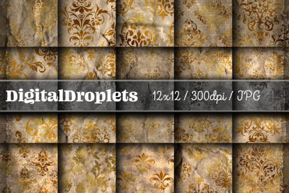 Elevate Your Designs with Vintage Damask Scrapbook Vol. 2 | 12x12