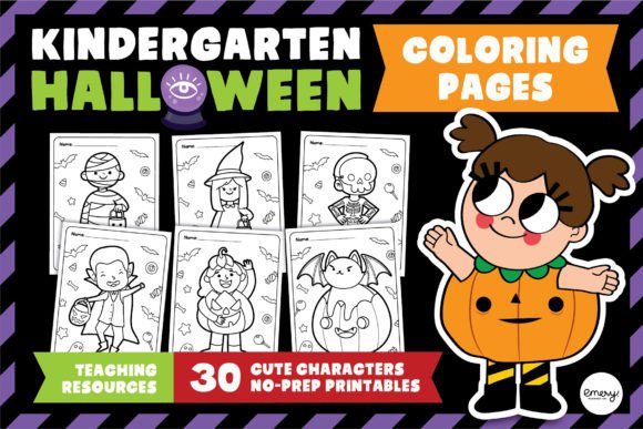 Halloween Coloring Pages | 30 Printables for Creative Engagement