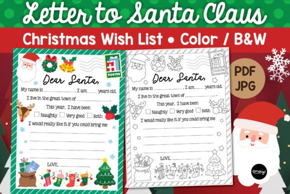 Letter to Santa: A Christmas Wish List Design Guide