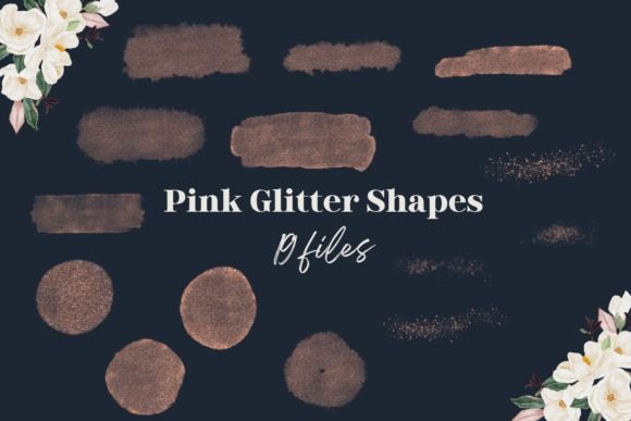 Pink Strokes, Circles & Backgrounds: A Design Asset