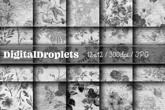Vintage Flowered Vol. 2: Elevate Designs with Textured Elegance